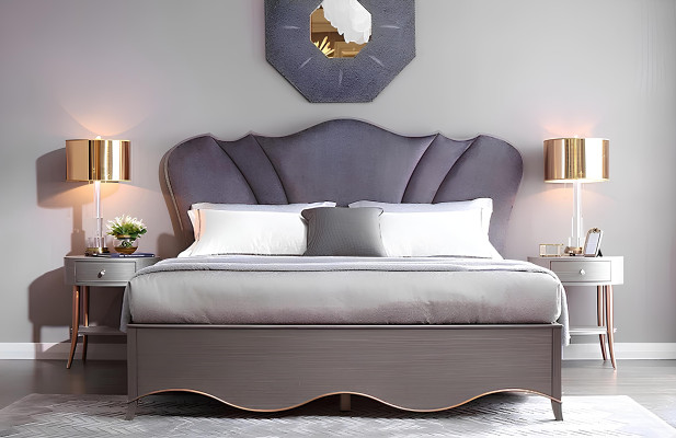 Bett 2x Nachttisch 3tlg. Schlafzimmer Set Betten neu Luxus Klassische Möbel Neu
