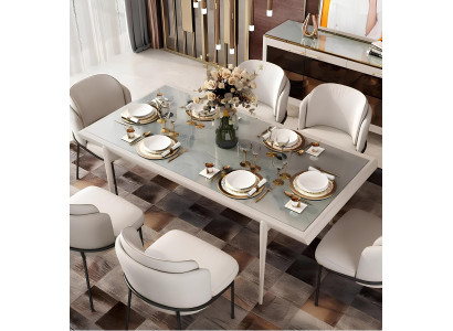 Esstisch Design Wohnzimmer Tisch Holz Tische Esszimmer Moderne Möbel 160x90 Neu