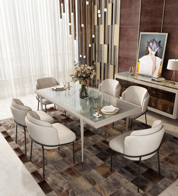 Esstisch Design Wohnzimmer Tisch Holz Tische Esszimmer Moderne Möbel 160x90 Neu