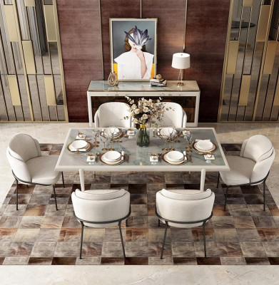 Esstisch Design Wohnzimmer Tisch Holz Tische Esszimmer Moderne Möbel 160x90 Neu