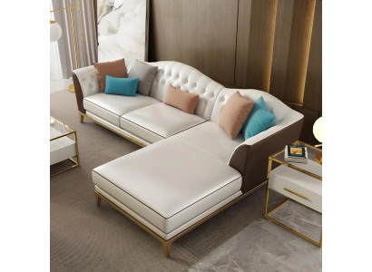 Ecksofa Polster Garnitur Wohnlandschaft L Form Designer Sofa Couch Ecksofa Neu