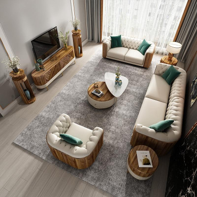 Design Moderne Viersitzer Polster Sofa 4er Sitz Möbel Big Sofas Neu Sofas Couch