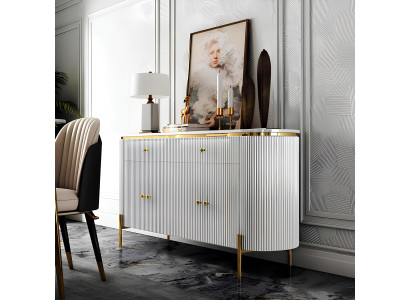 Kommode Schrank Luxus Kommoden Schrank Regal Konsole Möbel Holzschrank Italy Neu