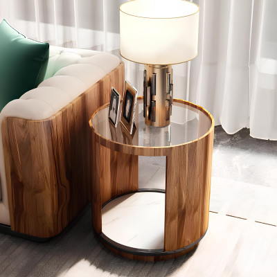 Couchtisch Luxus Design Couch Tisch Kaffee Beistell Tische Wohnzimmer Rund Sofa