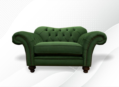 Design Sofa Sessel Couch Polster Luxus 1 Sitzer Textil Samt Leder Einsitzer Neu