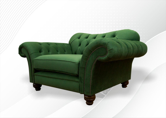 Design Sofa Sessel Couch Polster Luxus 1 Sitzer Textil Samt Leder Einsitzer Neu