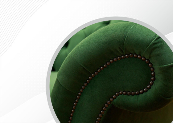 Design Sofa Sessel Couch Polster Luxus 1 Sitzer Textil Samt Leder Einsitzer Neu