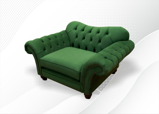 Design Sofa Sessel Couch Polster Luxus 1 Sitzer Textil Samt Leder Einsitzer Neu