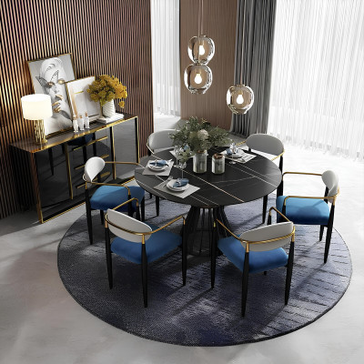 Esstisch 6x Stühle Stuhl Esszimmer Set Essgruppe Tisch Tische 8tlg Garnitur Neu