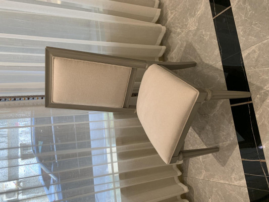 Esszimmerstuhl Luxus Stühle Hochwertiger Stuhl Design Lehnstuhl Möbel Holzstuhl