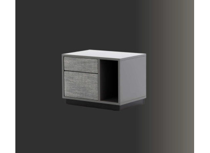 Nachttisch Grau Elegantes Schlafzimmer Luxus Nachttische Möbel Modern Design Neu