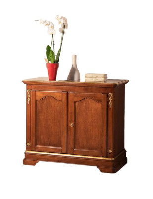 Sideboard  Arbeitszimmer Wohnzimmer Exclusive Art déco Holz Soft Tür JV Möbel