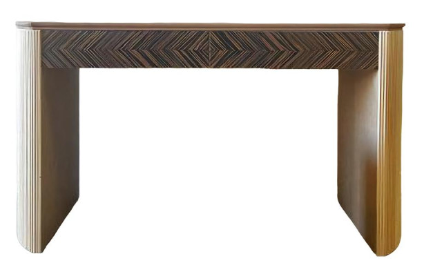 Schminktisch Schlafzimmer Modern Stil Design Holz Italienische Braun