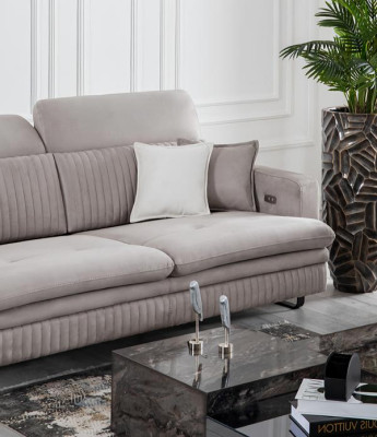 Design Möbel 3 Sitz im Wohnzimmer Sofa Couch Polster Couchen Sofas Dreisitzer