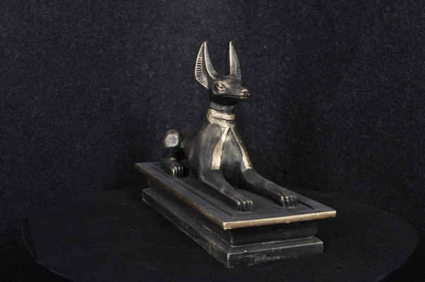 Ägyptische Katze Sonnengott Design Figur Figuren Skulptur Statue Skulpturen Neu