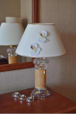 Design Tischlampe Leuchte Leuchten Lampe Klassische Beleuchtung  Tisch 58cm Neu