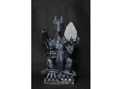 Design Gothik Stehleuchte Lampe Stand Leuchte Leuchten Drachen Lampen P6821 55cm
