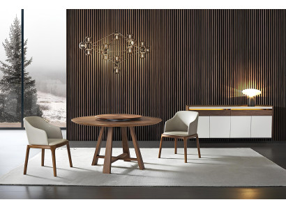 Design Holz Ess Lehn Stuhl Wohn Zimmer Garnitur Polster Neu Tisch +2 Stühle Set