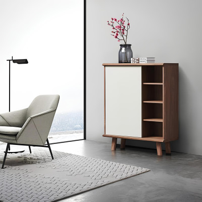 Kommode Abstrakte Kommoden Hochschrank Design Wohnzimemr Möbel Anrichte Holz Neu