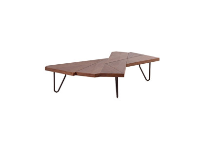 Abstrakter Wohnzimmer Couchtisch Beistelltisch Holz Design Tische Sofa Couch Neu