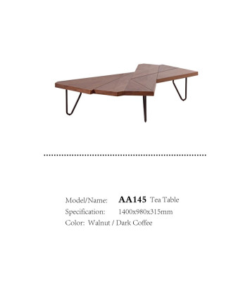 Abstrakter Wohnzimmer Couchtisch Beistelltisch Holz Design Tische Sofa Couch Neu