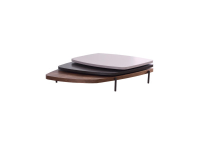 Abstrakte Wohnzimmer Tische Design Luxus Couchtische Tisch Holz Sofa Couch Neu