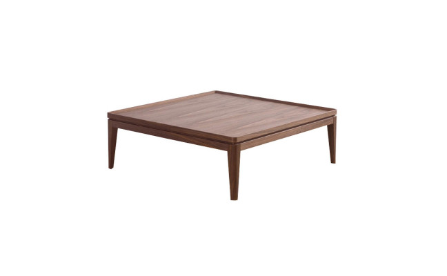 Design Holz Tisch Wohnzimmer Couchtische Sofa Beistell Tische Kaffee 110x110cm