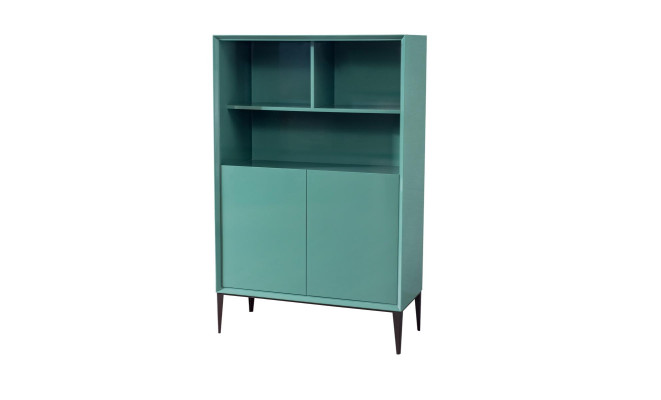 Kommode Regal Holz Vitrine Schrank Anrichte Grün Orange Schränke Kommoden Neu