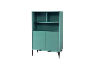 Kommode Regal Holz Vitrine Schrank Anrichte Grün Orange Schränke Kommoden Neu