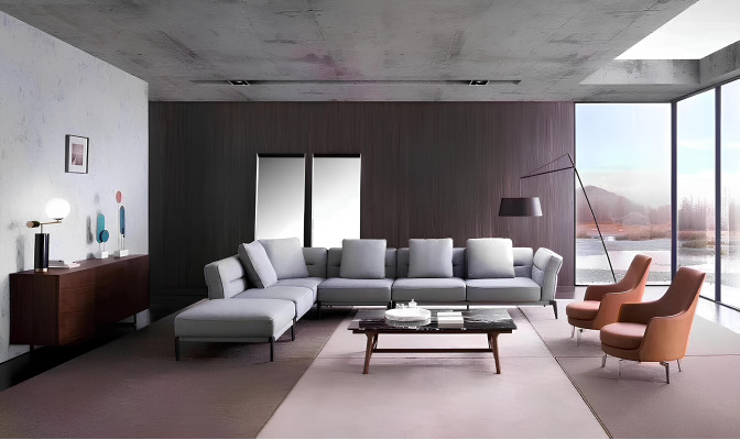 Design Sofa Ecksofa Polster Eckgarnitur Couchen Wohnlandschaft Neu Couch Stoff