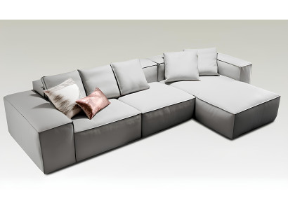 Ecksofa Couch Möbel Polster Sofa Wohnlandschaft Wohnzimmer Ecke Eck Garnitur Neu