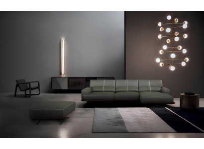 Ecksofa Sofa Couch Polster Eckgarnitur Leder Desing Eck L Form Wohnlandschaft