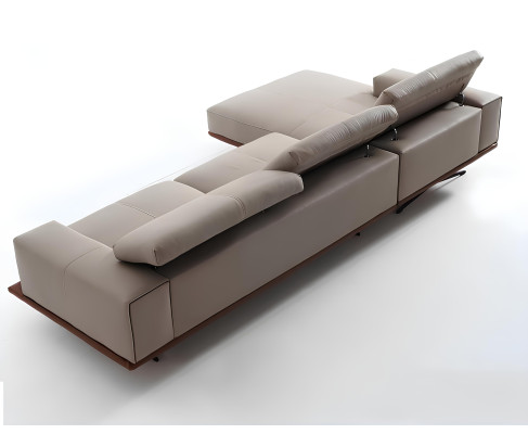 Ecksofa Sofa Couch Polster Eckgarnitur Leder Desing Eck L Form Wohnlandschaft