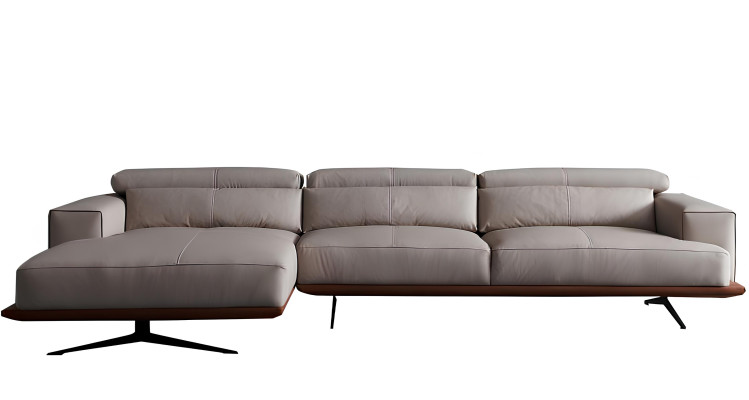 Ecksofa Sofa Couch Polster Eckgarnitur Leder Desing Eck L Form Wohnlandschaft