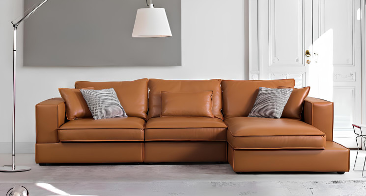 Design Sofa Ecksofa Polster Eckgarnitur Couchen Leder Wohnlandschaft Neu Couch