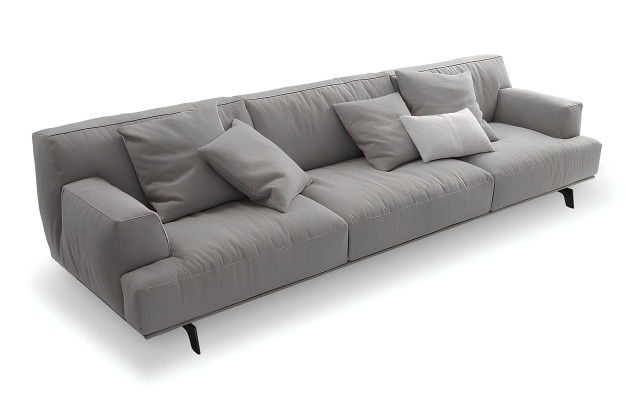 Design Moderne Viersitzer Couch Polster Sofa 4er Sitz Möbel Big Sofas Neu Sofas