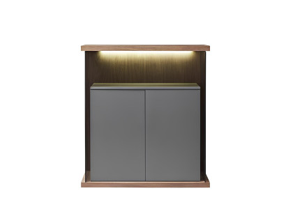 Design Kommode Anrichte Side Lowboard Schrank Wohn Zimmer Regal Luxus Beleuchtet