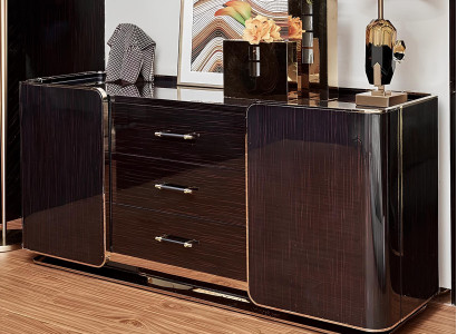 XXL Kommode Sideboard Holz Schrank Anrichte Italienische design luxus Möbel Neu
