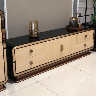 Kommode Design Kommoden Kommoden Schränk Schrank Sideboard Hoch Hochglanz Regal