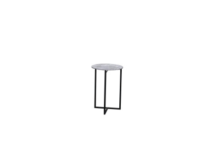 Beistell Couch Designer Tische Marmor Kunststein Metall Tisch Wohn Zimmer Rund