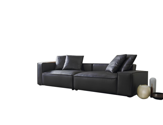 Design Moderne Viersitzer Couch Polster Sofa 4er Sitz Sofas Möbel Big Sofas Neu