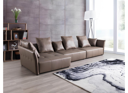 Ecksofa Couch Polster Sofa Wohnlandschaft Italienische Möbel Neu Wohnzimmer Ecke