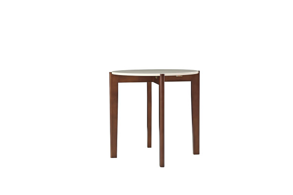 Design Holz Tisch Runde Couchtische Beistelltische Tische jvmoebel Abstrakt Neu