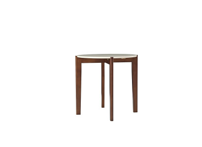 Design Holz Tisch Runde Couchtische Beistelltische Tische jvmoebel Abstrakt Neu