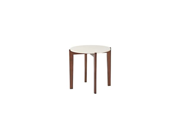 Design Holz Tisch Runde Couchtische Beistelltische Tische jvmoebel Abstrakt Neu