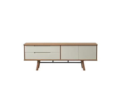 Design Kommode Anrichte Side Low Board Wohn Zimmer Regal Holz Luxus Schrank Neu