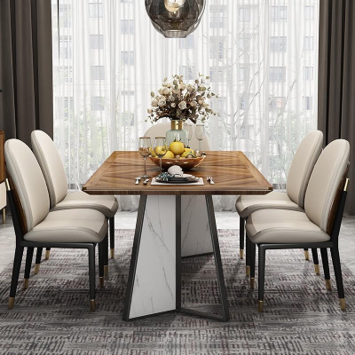 Esstisch Design Wohnzimmer Tisch Holz Tische Esszimmer Moderne Möbel 100x180 Neu