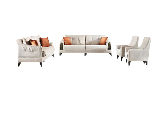 Wohnlandschaft Polstergarnitur Sitzgruppe Couchgarnitur Sofagarnitur Sofa Set 31