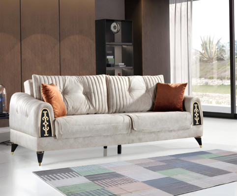 Wohnlandschaft Polstergarnitur Sitzgruppe Couchgarnitur Sofagarnitur Sofa Set 31
