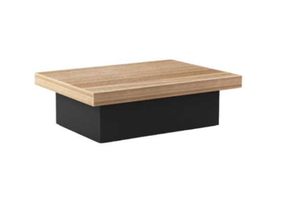 Couchtisch Arbeitszimmer Luxus Modern Chef Exclusive Büro CEO Helles Holz